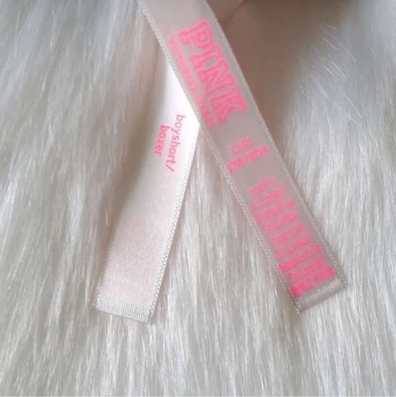 Victoria's Secret Pink Boyshort Panty Size L - Picture 2 of 3